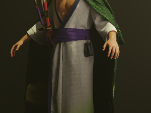 roronoa zoro 3Dモデル