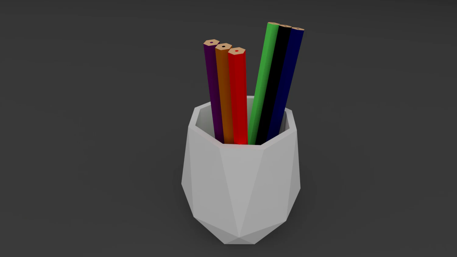 pen holder- pen case 2 3D Print Model .c4d .max .obj .3ds .fbx .stl .blend