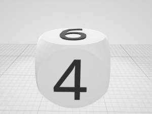 dice for board games 3d print model 3D 프린트 모델