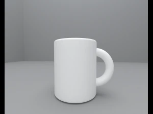 cup - mug 3d print model 3D Print Model