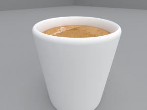cup - mug 3d print model Modelo de Impressão 3D