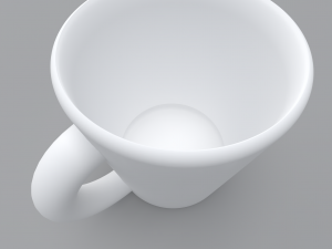 cup - mug 3d print model Modelo de Impressão 3D