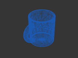 cup - mug 3d print model Modelo de Impressão 3D