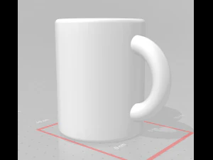 cup - mug 3d print model 3D Print Model