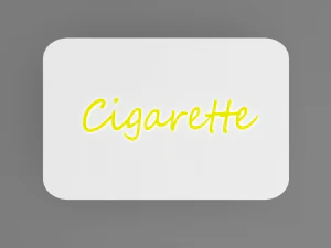 3d print cigarette case 3D Print Model