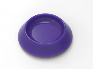 FOOD BOWL Tigela de pl&aacute;stico para gato e cachorro Modelo de Impressão 3D