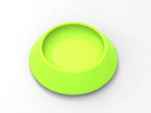 FOOD BOWL Tigela de pl&aacute;stico para gato e cachorro Modelo de Impressão 3D