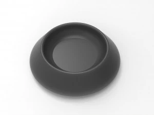 FOOD BOWL Tigela de pl&aacute;stico para gato e cachorro Modelo de Impressão 3D