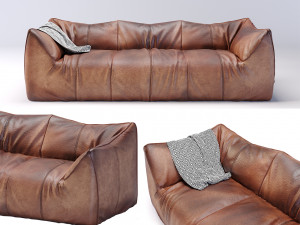 BB Italia Bambole sofa 3D 모델
