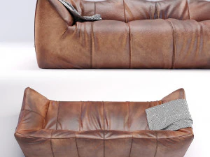BB Italia Bambole sofa 3D Model