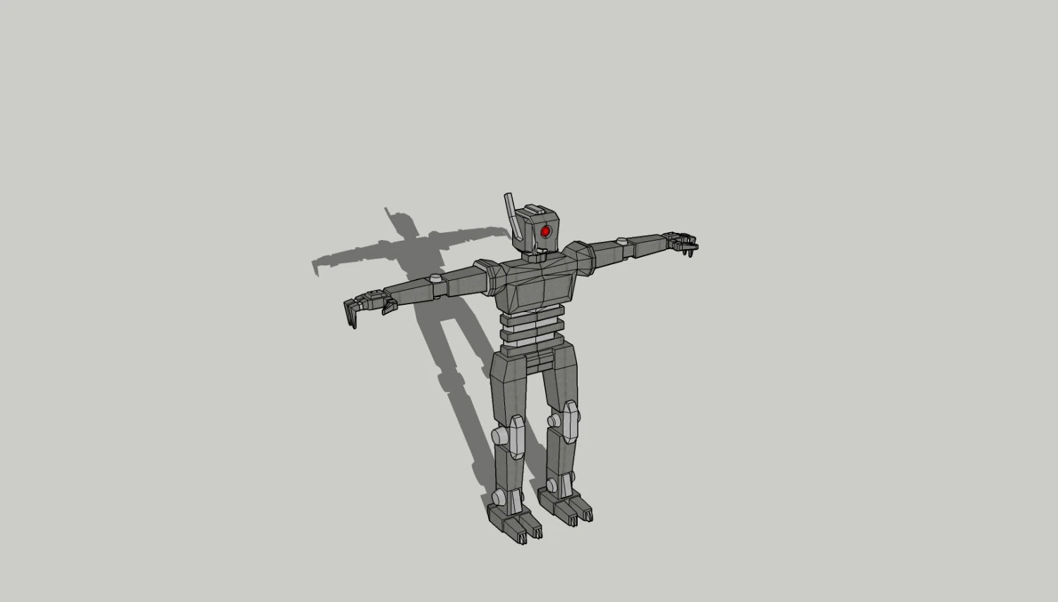 robo 3D Model .c4d .max .obj .3ds .fbx .stl .blend 