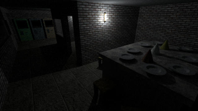 cafe 3D Model .c4d .max .obj .3ds .fbx .stl .blend 
