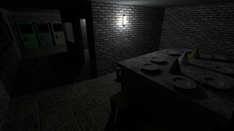 cafe 3D Model .c4d .max .obj .3ds .fbx .stl .blend 