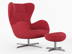 wing chair 3D Model
