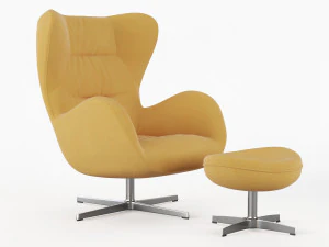 wing chair 3D Model