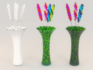Candies Pack 3D Model