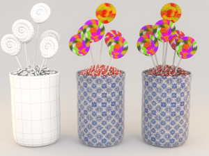Candies Pack Modèle 3D