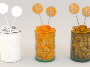 Candies Pack Modèle 3D