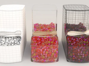 Candies Pack 3D Model