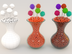 Candies Pack Modèle 3D