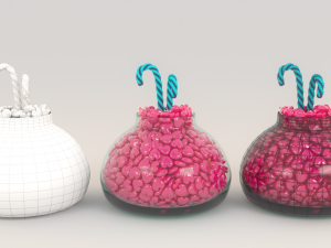 Candies Pack Modèle 3D
