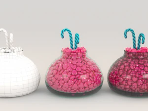 Candies Pack 3D Model