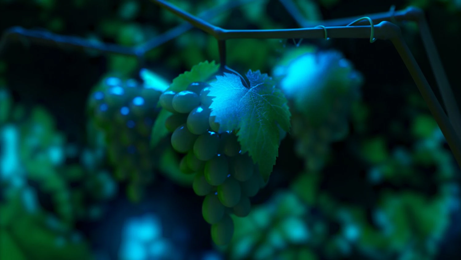 Grape growth 3D Model .c4d .max .obj .3ds .fbx .stl .blend 