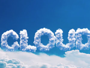 Cloudy Alphabet 3D Model