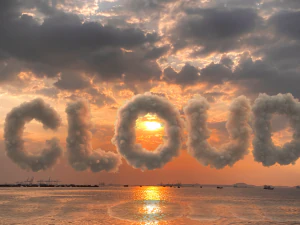 Cloudy Alphabet 3D Model