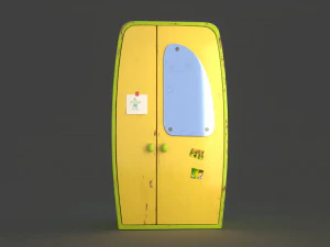 Stylized Closet 3D Model