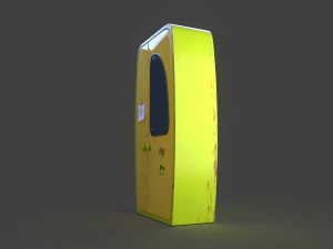 Stylized Closet 3D Model