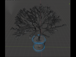 -Japanese tree 3D Model