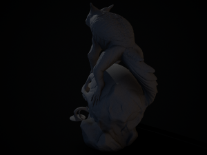 frog on the skull Model do druku 3D