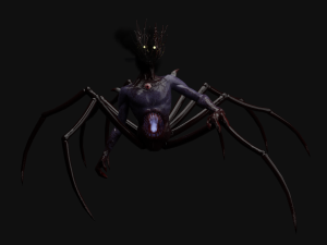 spider-monster 3D 모델