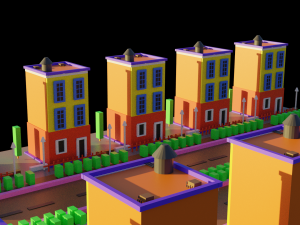 parths villa 3D 모델