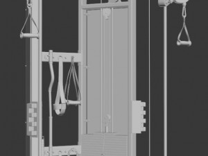 gym equipment by demdarc 3D मॉडल