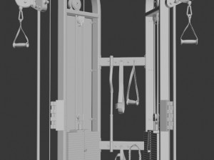 gym equipment by demdarc 3D मॉडल