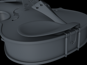 violin 3D Model