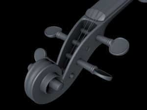 violin Modelo 3D