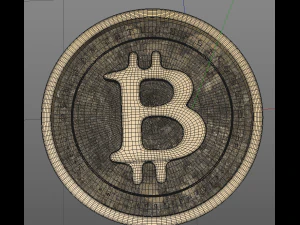 bitcoin 3D Model