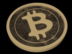 bitcoin Modèle 3D