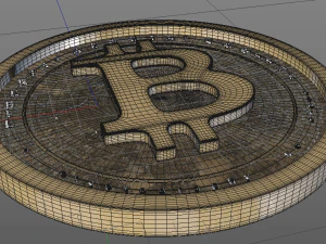 bitcoin 3D Model