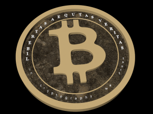 bitcoin Modèle 3D