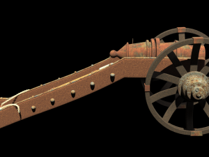 howitzer Modelo 3D