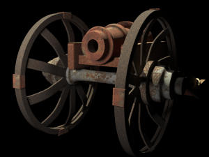 howitzer Modelo 3D