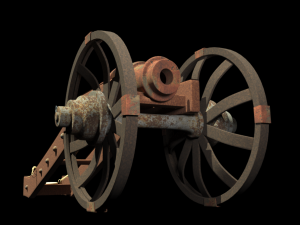 howitzer Modelo 3D