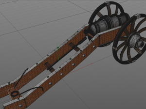 howitzer Modelo 3D