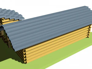 cattle corral 3D Model