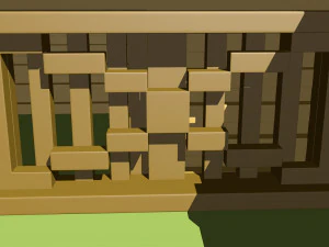 cattle corral 3D Model