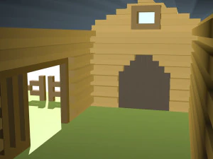 cattle corral 3D Model
